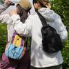 Schoolbag Summer Limited Dopamine Rainbow Color Matching Lightweight Mountaineering Bag Couple Summer Vacation Outdoor Travel Niche Backpack