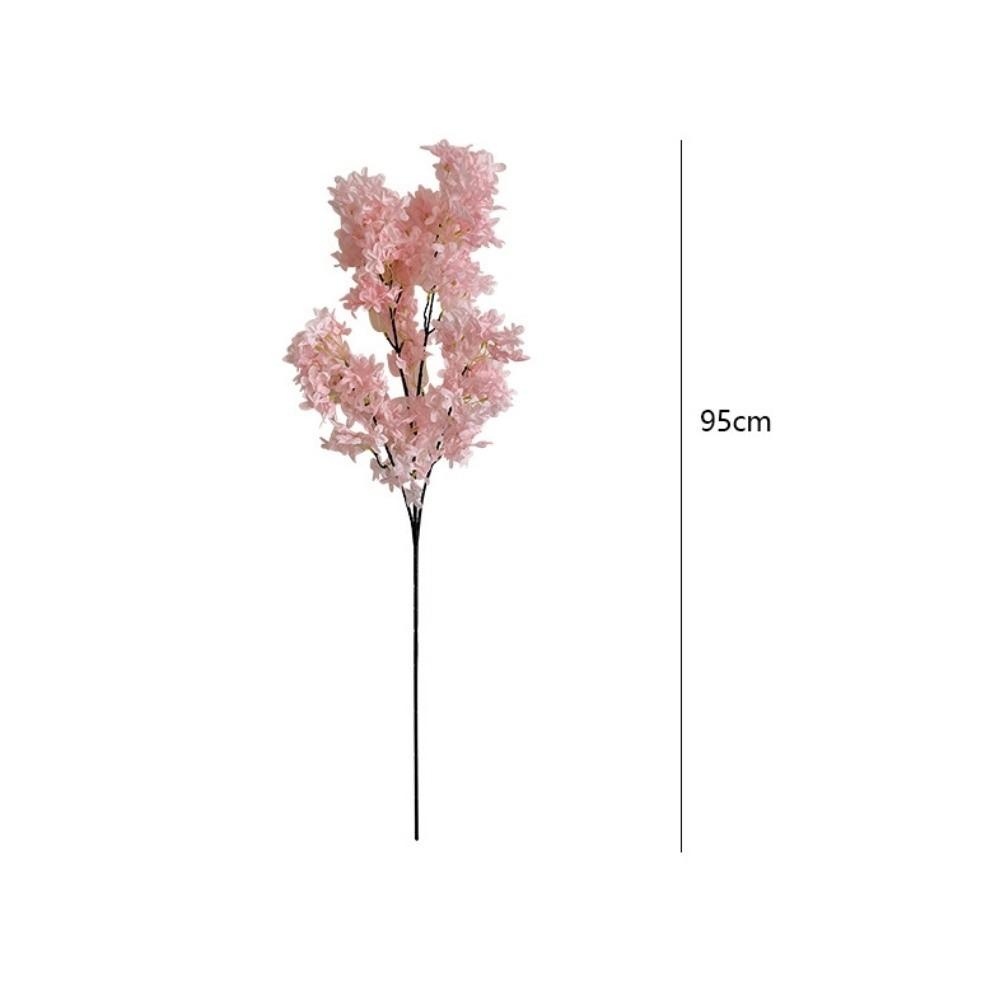 Silk Artificial Lilac Flower Decorative Fake Blossom Bouquet New Artificial Faux Plants  Home Decor