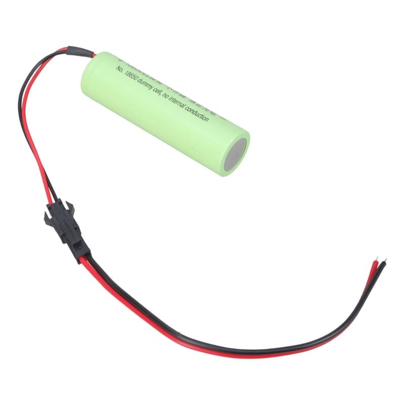 18650 Dummy Fake Battery Shell Placeholder Cylinder Conductor Connector for Electronic Device Power Conversion