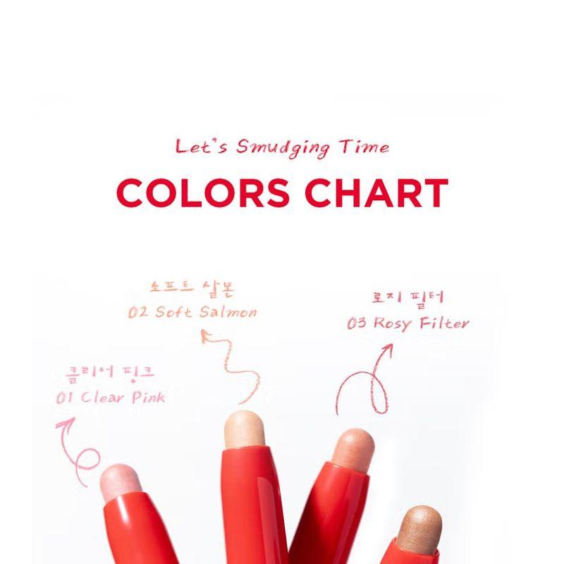 MERZY - Let's Smudging Eye Stick Shadow - 4 Colors