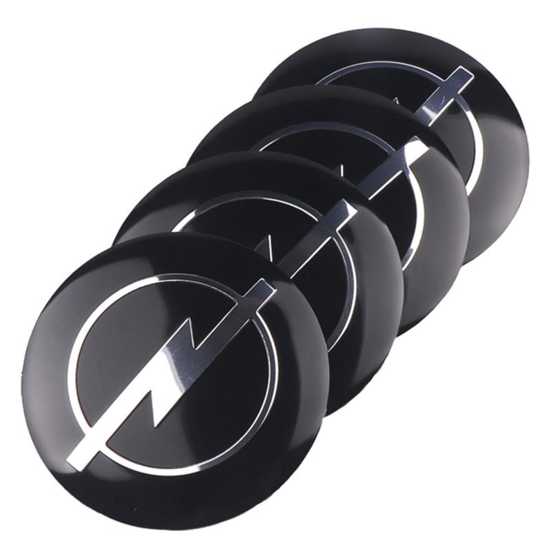 4pcs 56/60mm Car Wheel Center Hub Cap Stickers Auto Logo Emblem For Opel Zafira B Corsa D Insignia Mokka Regal Car Accessories