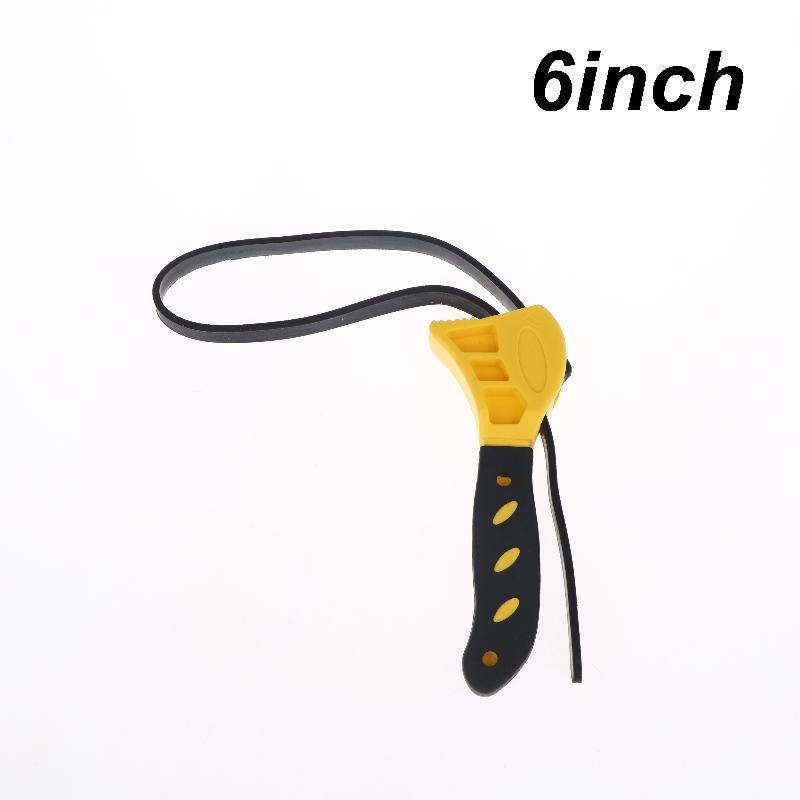 1/2Pcs Adjustable Rubber Strap Wrench Non Slip Grip Universal Fit For Plumbing Car Repair Diy Maintenance Tasks