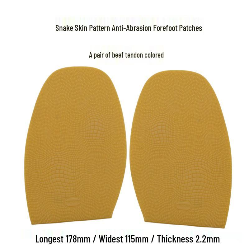 Forefoot and Heel Repair Anti-Slip Leather Patch for Shoes