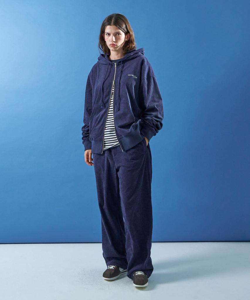 MOONSUN M.C Unisex, Cord-Jogginghose / Marine