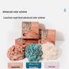 Luxurious Rose Bath Bomb for Women - Dense Foam, Non-Dispersing, with Large Bath Towel.