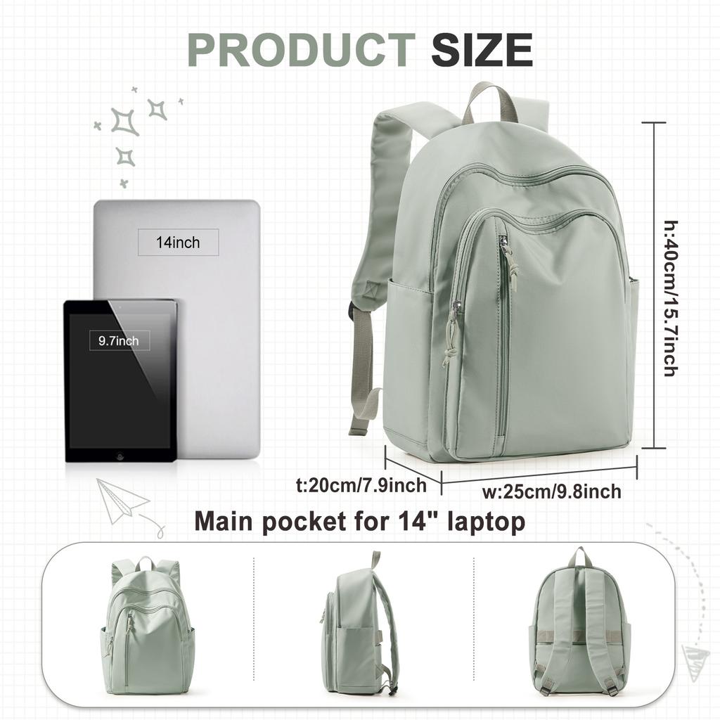Man Laptop Bag School Bags for Boys Girls, College Bag for Women Man, Casual Out of Office Backpack for Teenager School Backpack