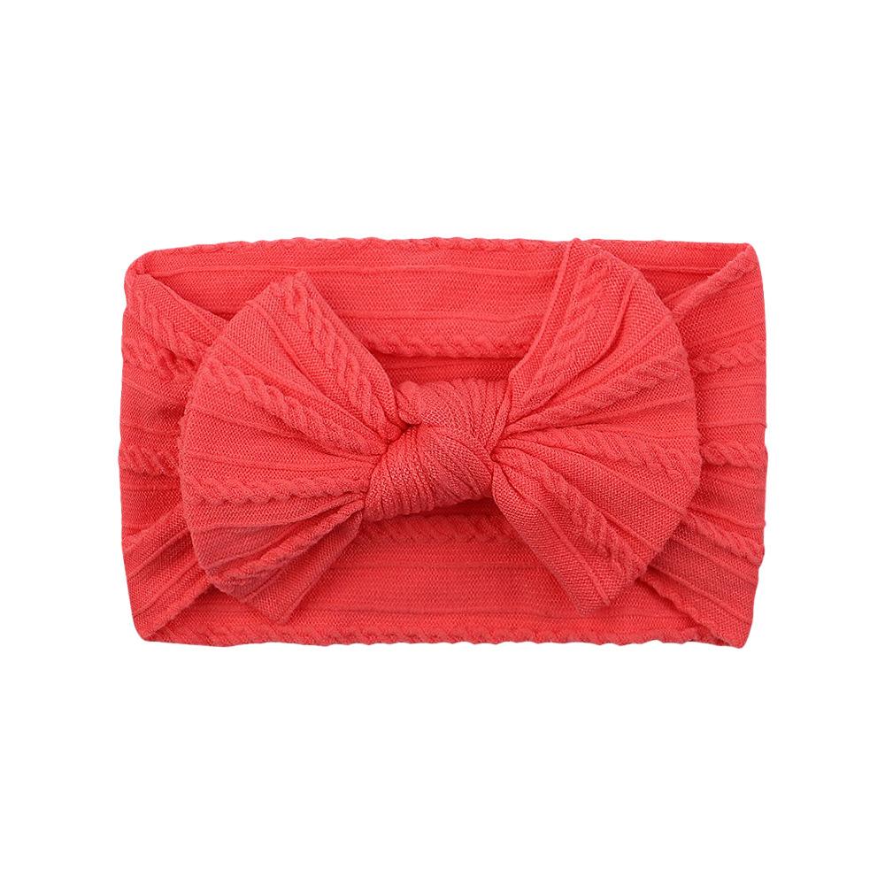 Baby Headband, Elastic Wide Brim Bow Children's Headband