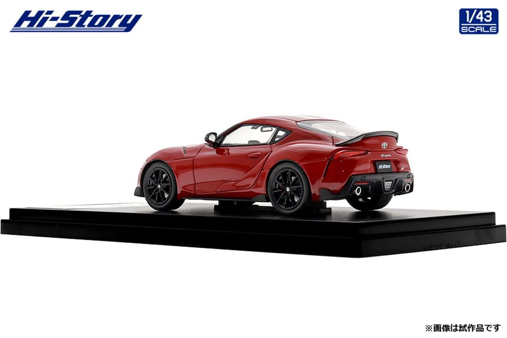 Interallied Hi Story Toyota GR SUPRA RZ Prominence Red Finished Model HS575RE 1/43 (2025)