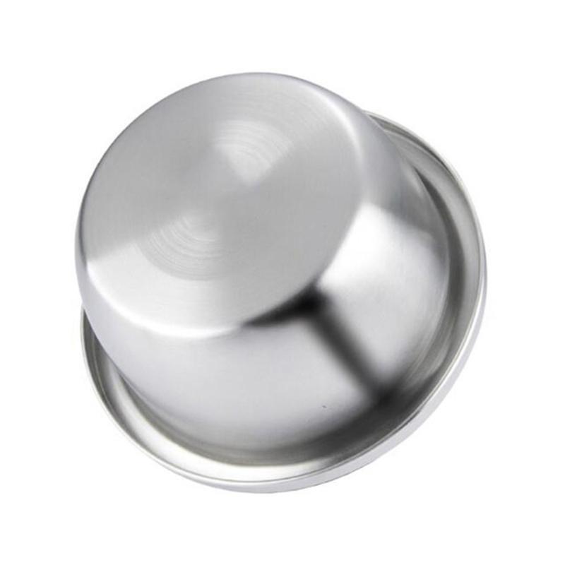 Large Stainless Steel Dog Bowls Metal Premium Bowl for Pets Sturdy and Durable Thick Smooth Metal Food and Water Dishes