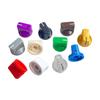 10Pcs Plastic Flush Head Guitar Knobs Guitar Amplifier Effect Pedal Knobs Replacement Pointers Control Knobs Guitar Part