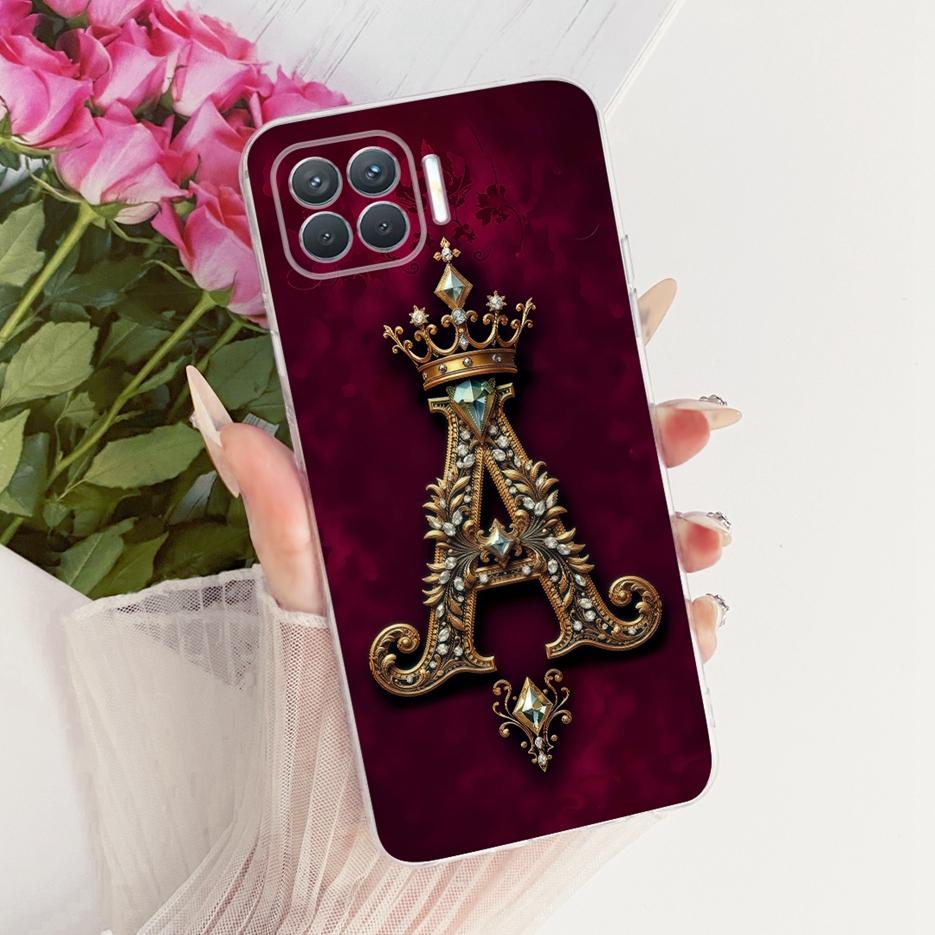 For Oppo A73 Case CPH2099 Luxury Fashion Letters Cover Soft Silicone Case For Oppo A93 A 73 OppoA73 OppoA93 CPH2121 Fundas Coque