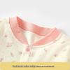 Badibadi Pure Cotton Long Sleeve Snap-Front Baby Romper