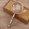 20X przenośna całkowicie metalowa lupa retro optyczna do naprawy zegarków i biżuterii lupa