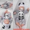 Real Life 20" Reborn Dolls Soft Silicone Vinyl Handmade Realistic Newborn Doll Boy With Gentle Touch Vinyl Head And Limbs