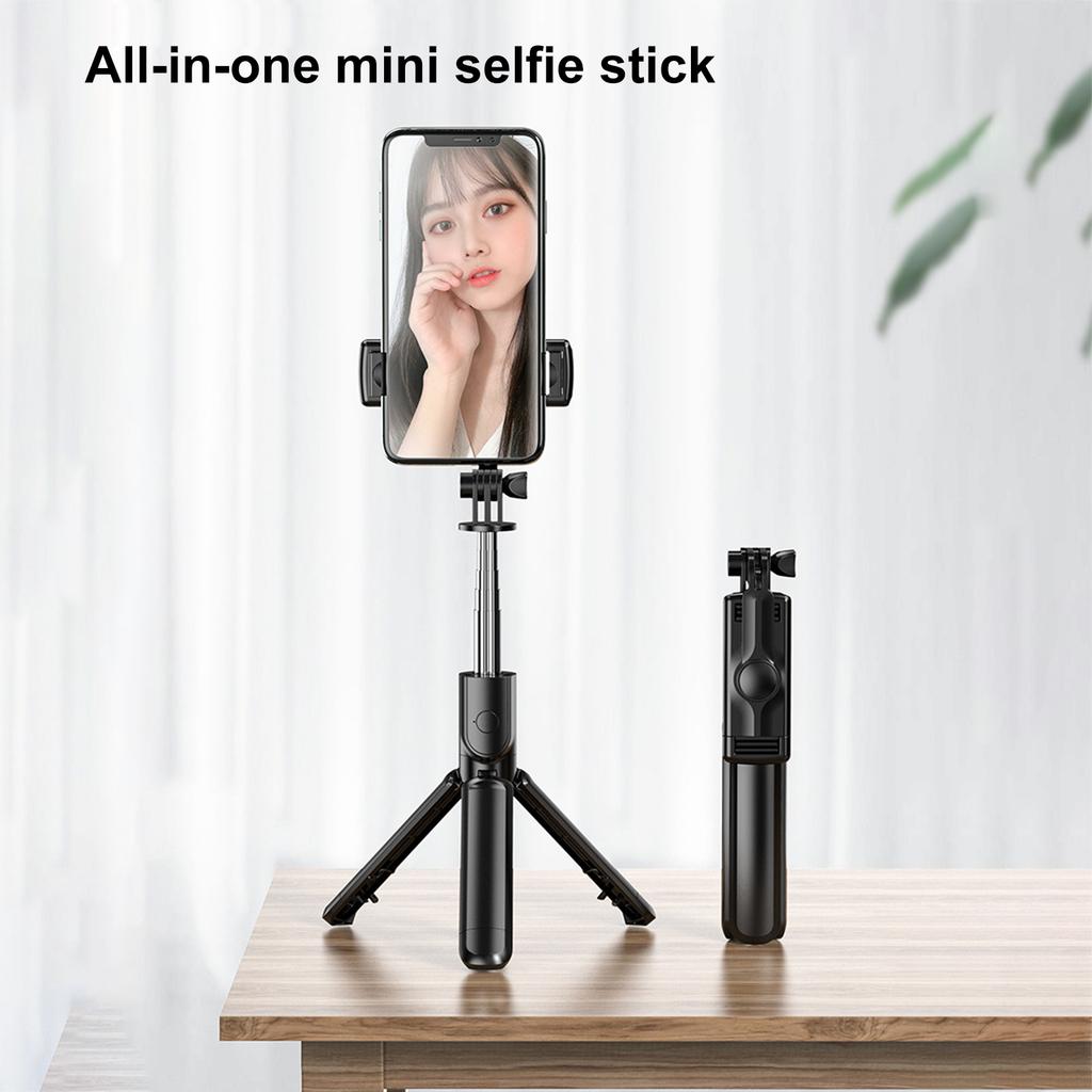 Selfie Stick Tripod Stand with Wireless Remote Compatible with Smartphones   Height Lightweight Portable for Travel