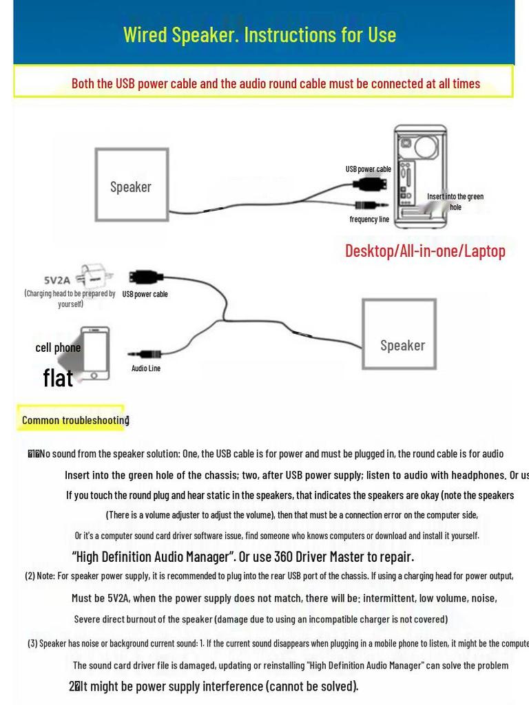 High-Quality Desktop and Notebook Wired Speakers with Subwoofer and Colorful Lighting
