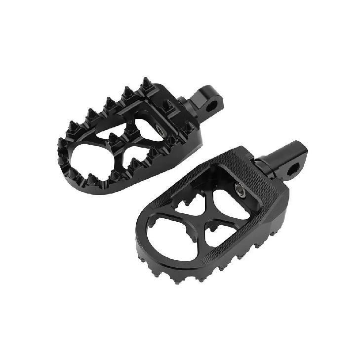 

Подножки MX Golden Offroad Chopper, широкие подставки для ног, поплавок с ЧПУ для Harley Dyna Fatboy Wide Glide Sportster Iron 883 StreetBob чёрный