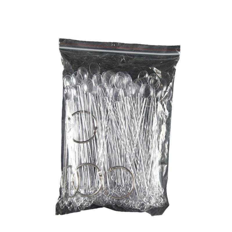 Nail Art Transparent Color Palette—100 Gel Polish Display Tips for Beginners