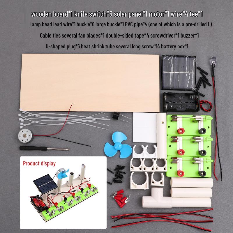 

Grade 6 Elementary Experiment Kit: Energy Textbook and Teaching Aids