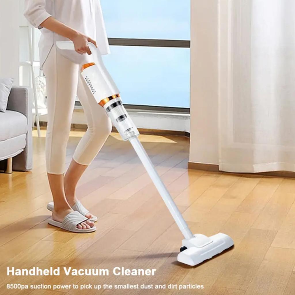 8500Pa Cordless Handheld Vacuum Cleaner 120W High Power Vacuum Cleaner Powerful Suction Cleaning Appliance for Home and Car