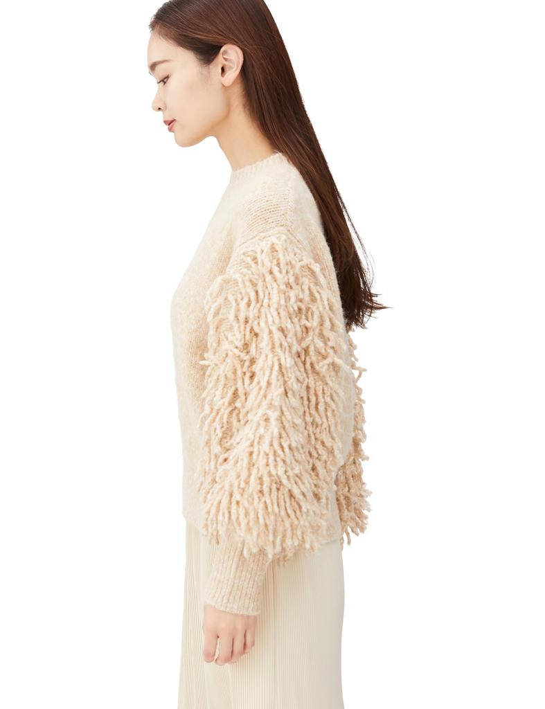 Emi Fringe Sleeve Pullover Knit Women's (13WNT235051)