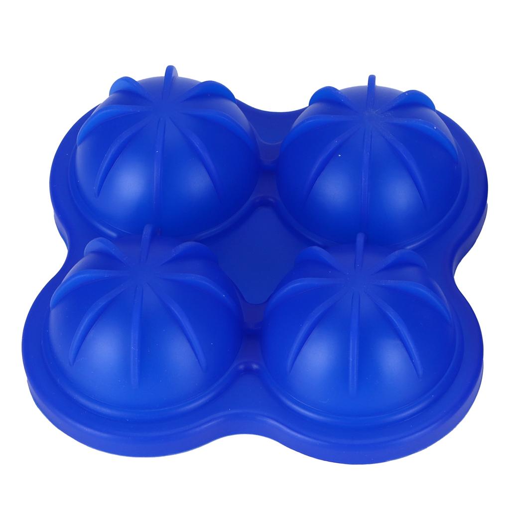 4 Hole Ice Cubes Mold Silicone Ice Ball Maker Mould Tray for Home Kitchen Supplies