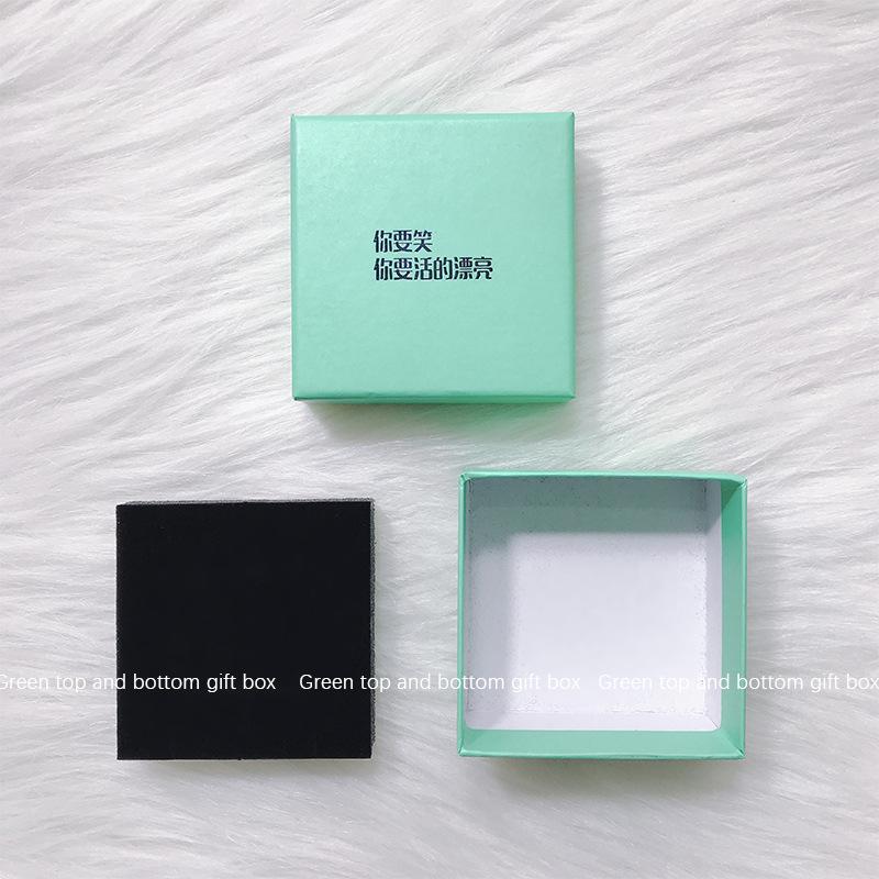 Fashionable retro bow jewelry box, earring packaging box, creative ring box, necklace packaging box, jewelry box