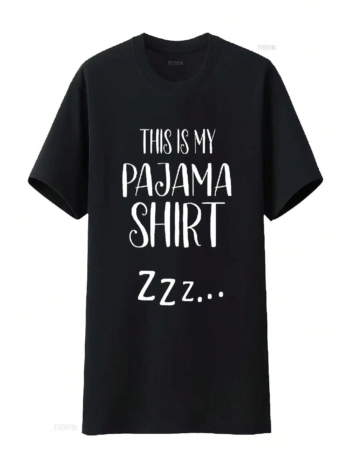unisex This Is My Pajama T Shirt Funny Sleepover Black 2X Large Vintage Washed Top For Everyday Wear Unisex Stretched S разноцветный