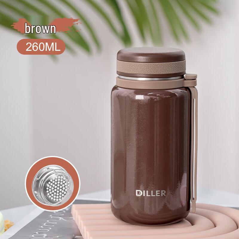 Dilebell D9270 260ml Mini Portable Insulated Water Bottle