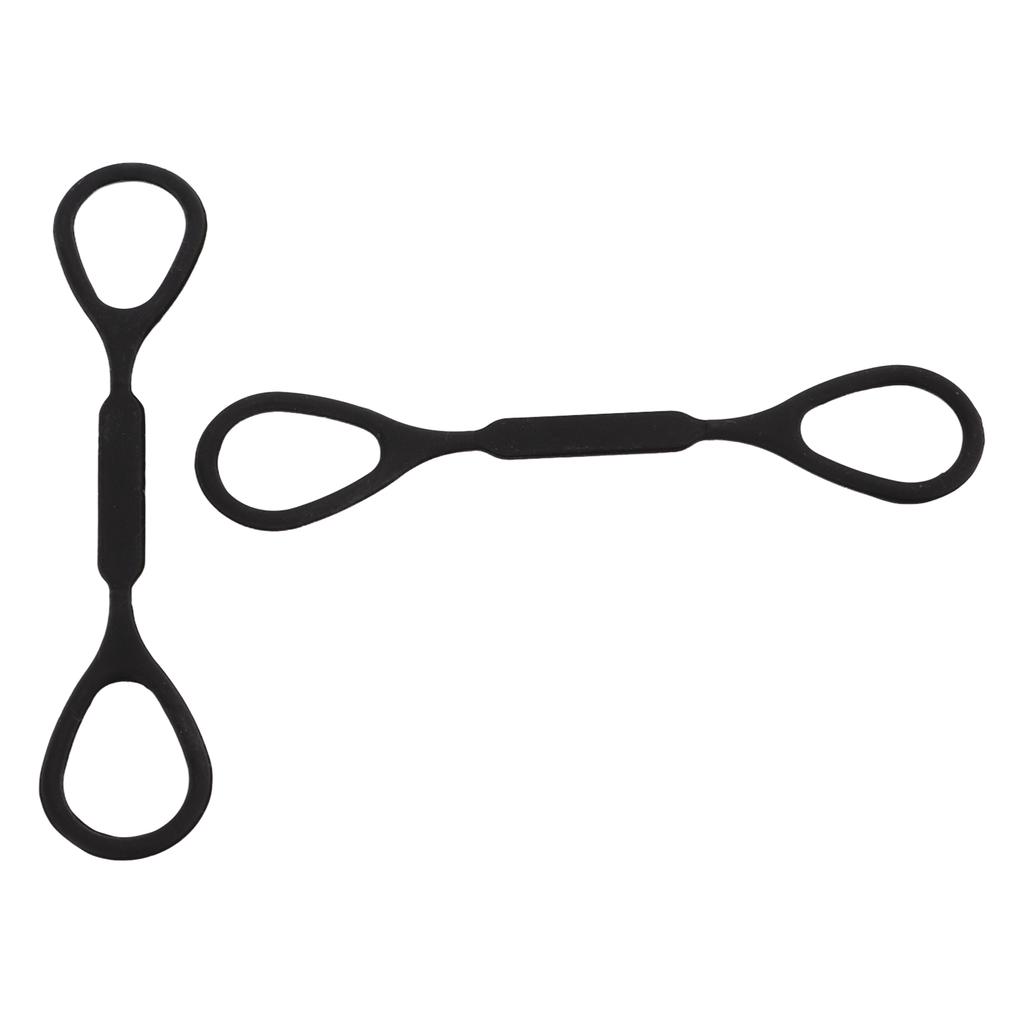 2PCS Trumpet Slide Stopper Silicone Elastic Rings Replacement Wind Instrument Accessories