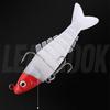 1 Pcs 9cm/17g Freshwater Sea Fishing Soft Bait Route Sub Baits Route Sub Soft Baits Multi Section Fish Bait Biomimetic Bait