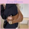 Crossbody Bag For Women With Pu Material And Car Stitching For Daily Use