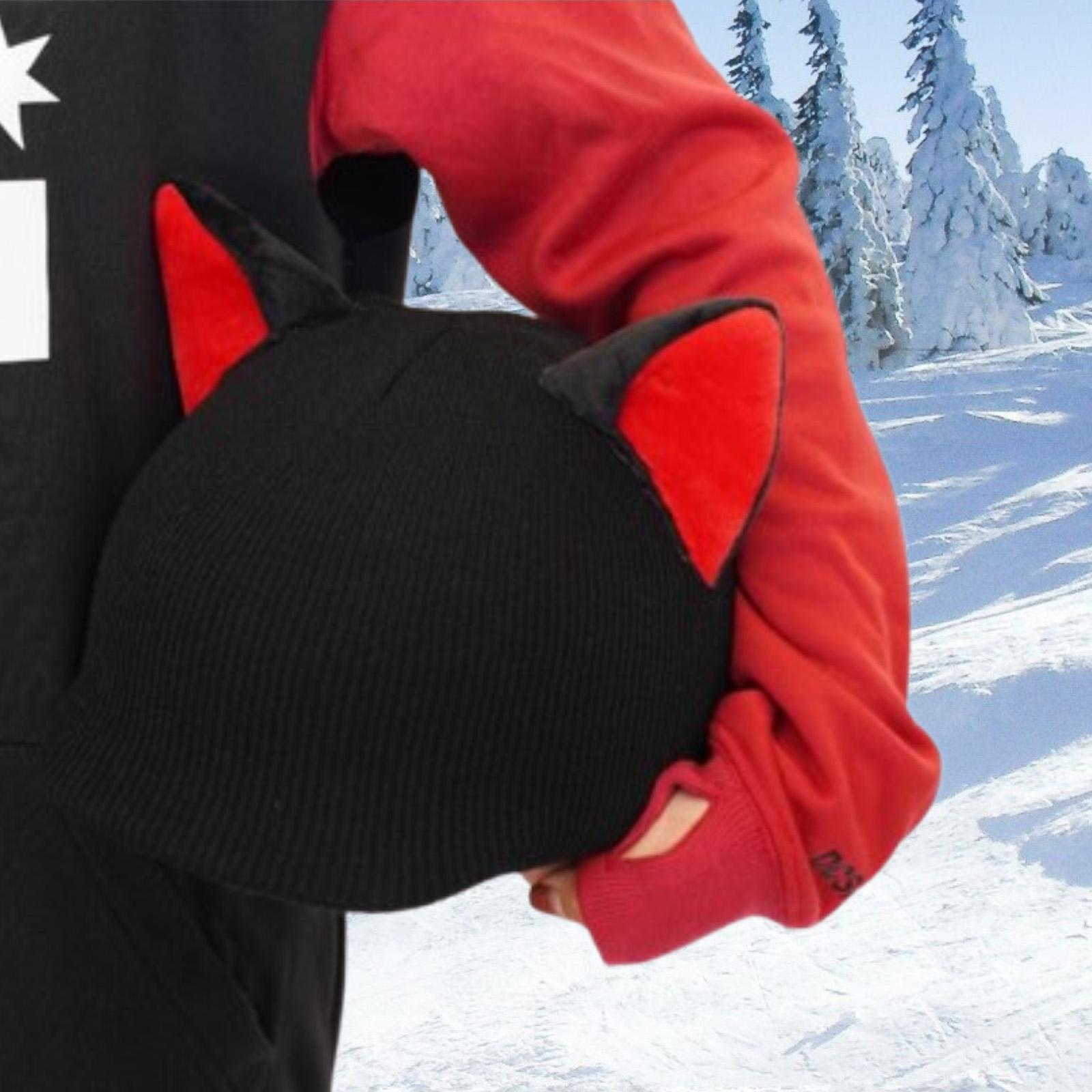 Snow Ski Helmet Cover Fun Accessories Lightweight Decorative Cartoon Helmet Decor for Sports Snowboard Skiing Outdoor Winter