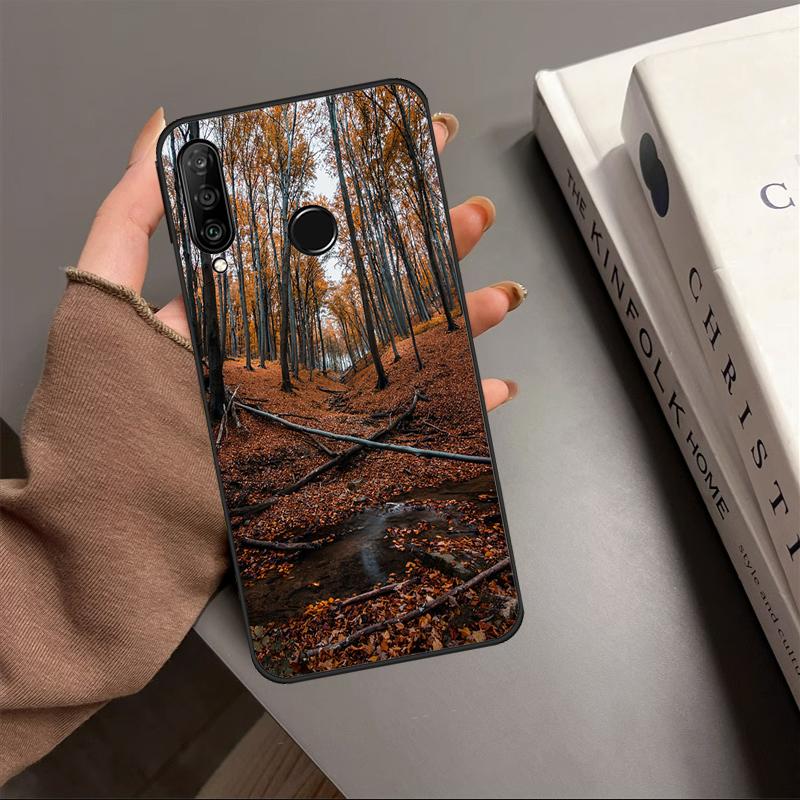 Beautiful Mountain Forest Nature For Huawei Nova 12s 12i 11i 8i 7i 9 10 SE Y90 Y60 Y70 Y72 Y61 Y91 P30 P40 Lite P60 Pro Case