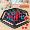 KJ135 Educational Chess Push Ball Game Board Game Toys Two Player Four-in-a-Row Checkers for Children