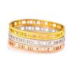 Minimalist Roman Numerals Bracelet For Women And Men Fashion Jewelry