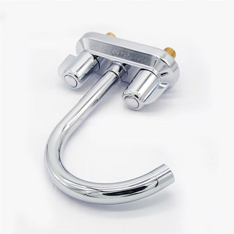 Stainless Steel Single Handle Bathroom Sink Faucet