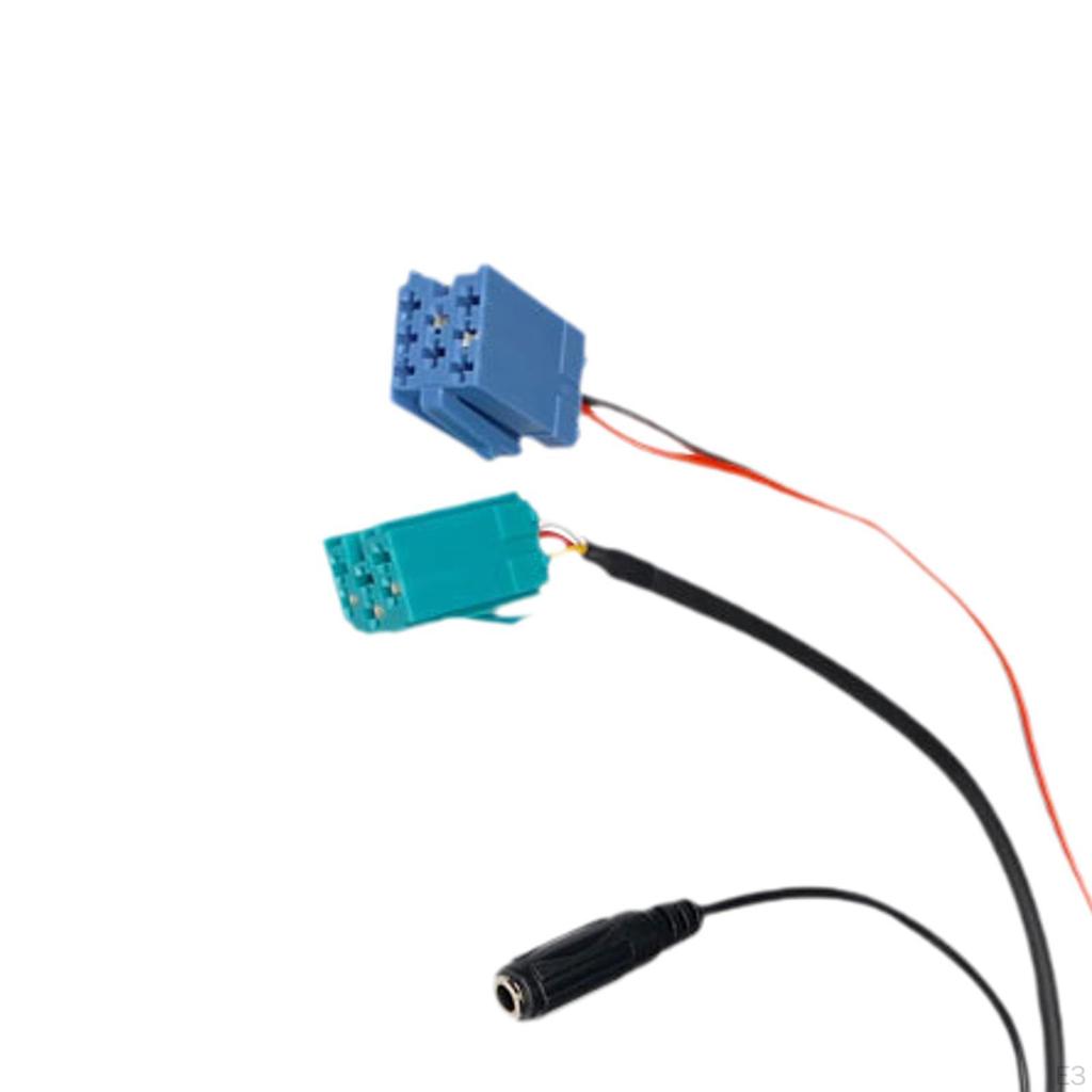 Audio AUX Input Adapter Wire Convenient Practical Easy To Use Plug and Play Car Stereo
