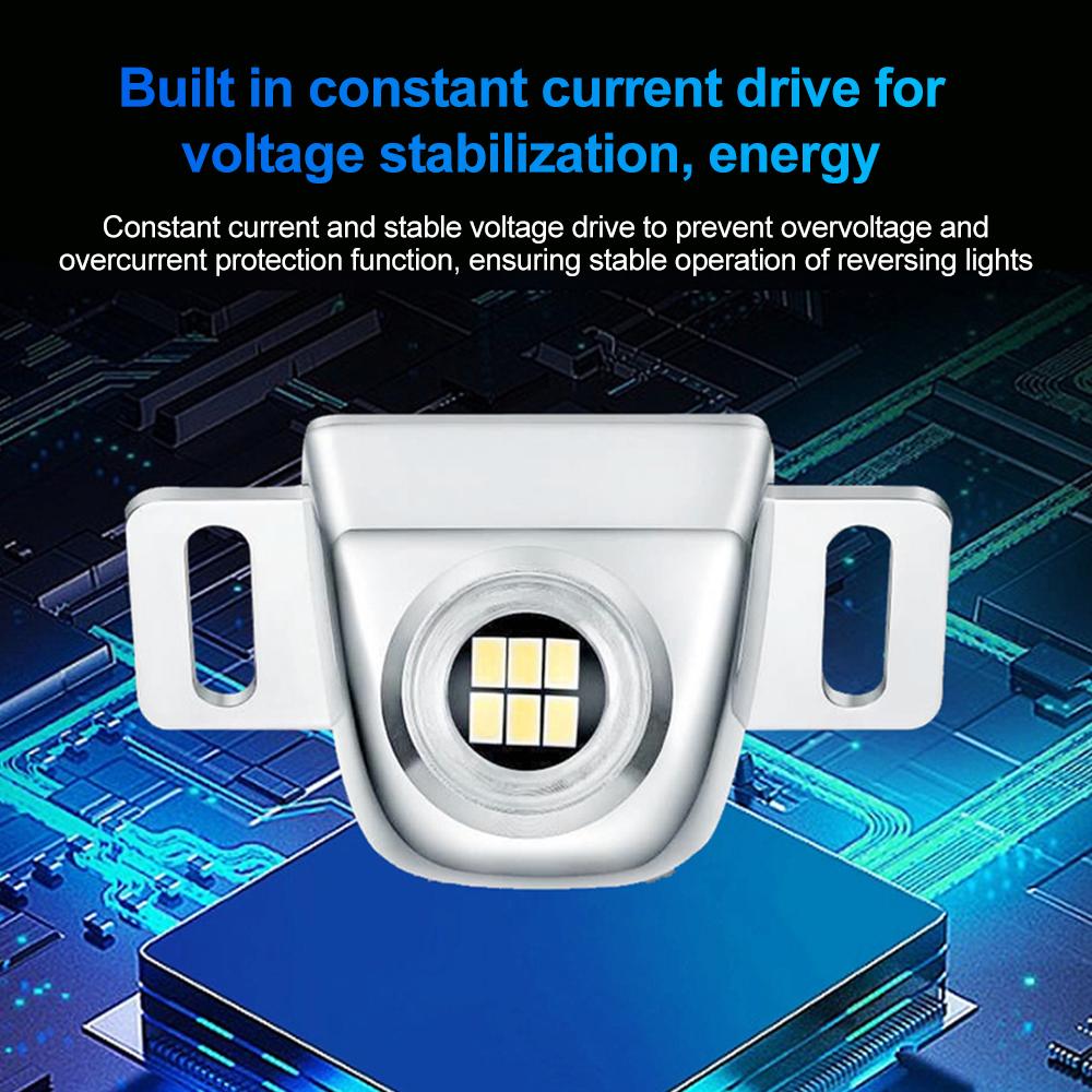 Auxiliary Back Up Parking Reverse Light Led Bulb Mini Universal Anti-Collision Night Performance Tail Light Camera Illumination