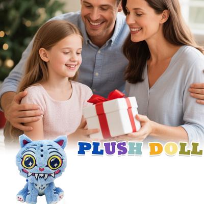 Plüschpuppe, Spielzeuggeschenk, Cartoon, Stoffpuppe für Kinder, Geschenkkissen für Kinder