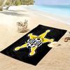 FC Sheriff Print Beach Towel, Large Soft Quick Dry Towel for Beach Camping Swimming