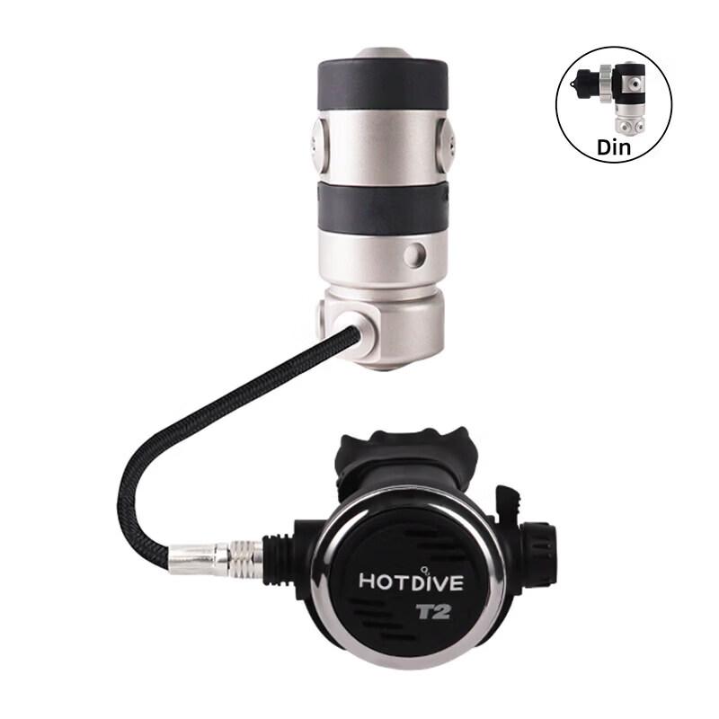 HOTDIVE ST2 Lightweight 316 Stainless Steel Scuba Regulator Set