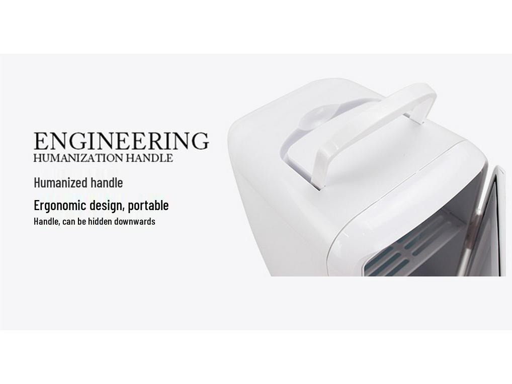 Upgraded Large-Capacity Mini Car Refrigerator for Home and Auto Use, Ideal for Small Cars - Cooling and Refrigeration Only