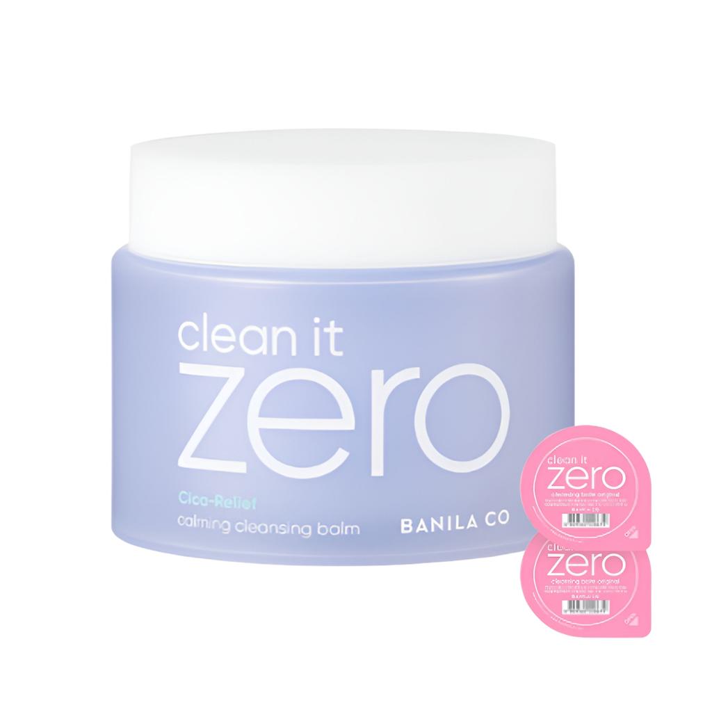 Banila Co Clean It Zero Cleansing Balm (Choose 1: Original / Calming / Pore Clarifying)+3ml X 2 Minis