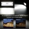 2Pcs 7'' Led Work Light Bar 800W Spot Flood Beams Combo For Car Tractor Boat Offroad Truck Suv Atv Car Repairing Lights