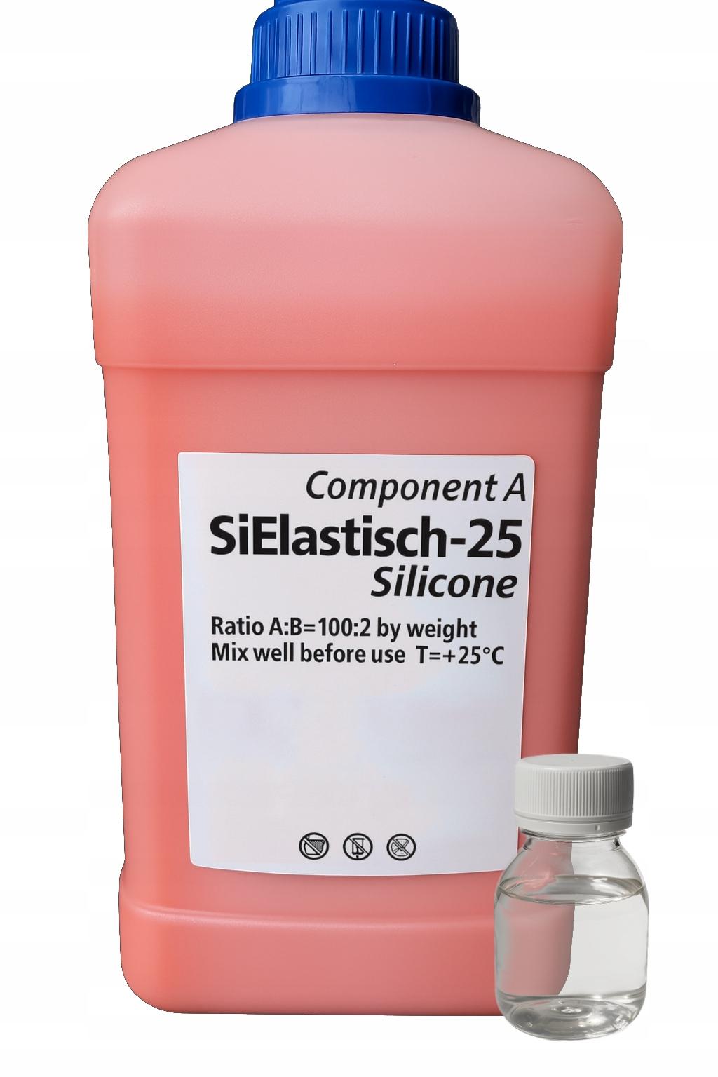 Very flexible silicone for mold making