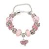 Women Beads Bracelet Girls Ladies DIY Valentine Day Gift Female Accessories 17cm