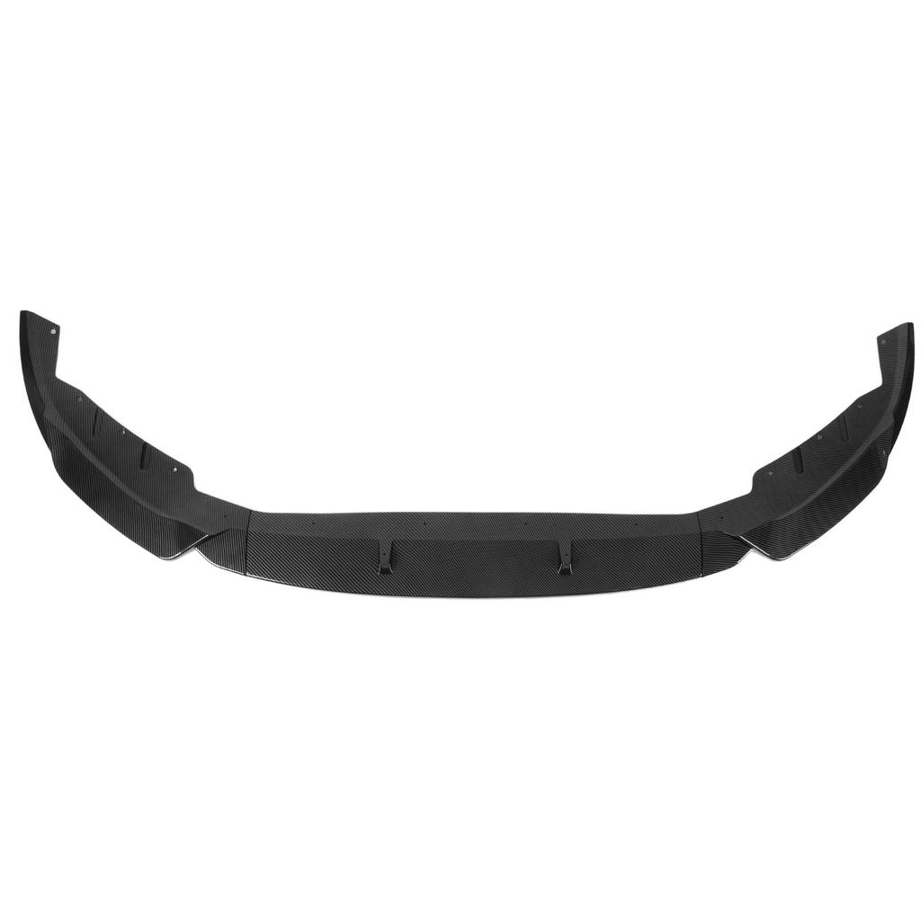 3pcs Front Bumper Lip Spoiler Kit Aerodynamic for 5 Series G30 G31 520i 525i 530i 2021 and Up Carbon Fiber Style