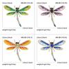 Multipurpose Fun Sophisticated Dragonflies Brooch Elegant Designs Portable Fashion Accessory for Performers Daily Outfit