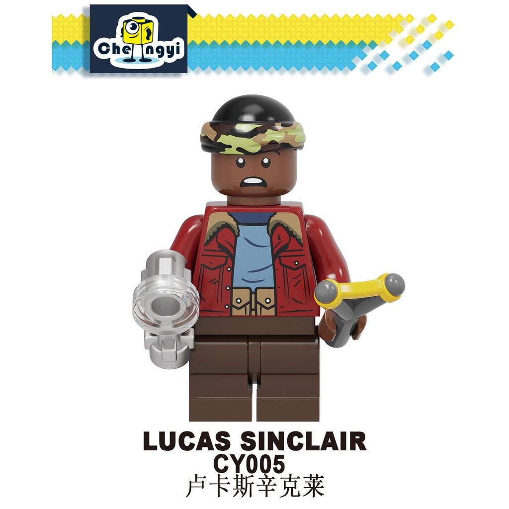 8 pezzi/set Minifigure Stranger Things Giocattoli Compatibili Blocchi da Costruzione CY1001